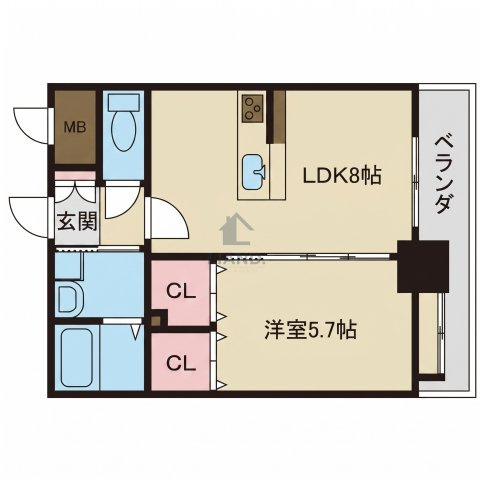 FUSHI　BLD　東住吉小学校区の間取り|FUSHI　BLD