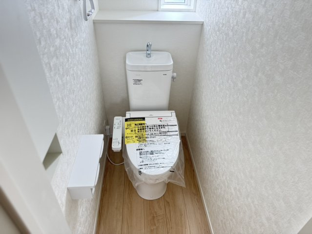 島田市　阪本　新築住宅　４SLDKのトイレ