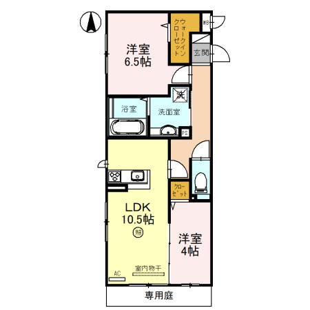 【間取り】 | セントラルヴィレッジA棟