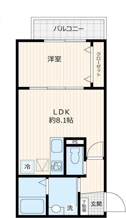 サングレイスⅢの間取り|間取りです。