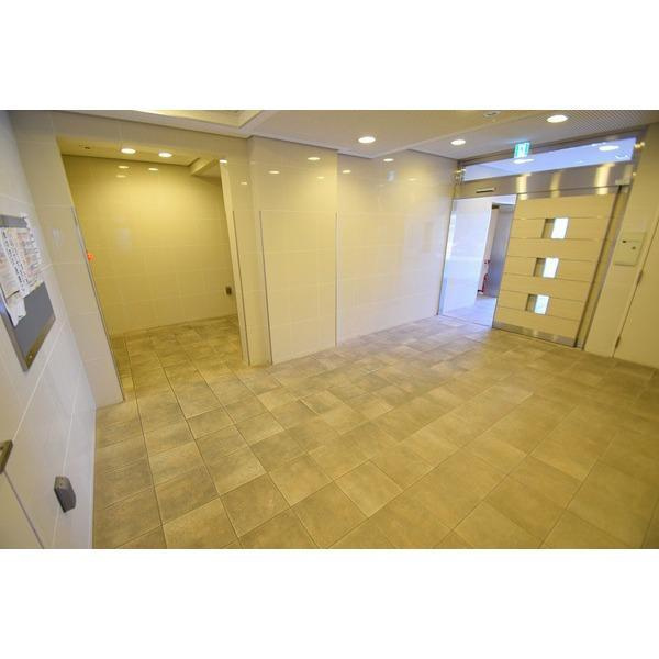 大橋マンション五番館のエントランス