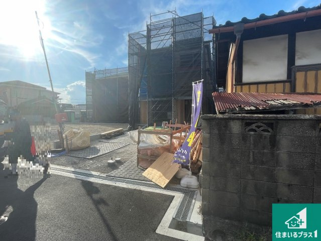 ■枚方市招提元町　第10期　新築一戸建ての外観|現在建築中！落ち着いた街並みで新生活を始めることが出来そう！周辺の物件も併せてご紹介させて頂きます！