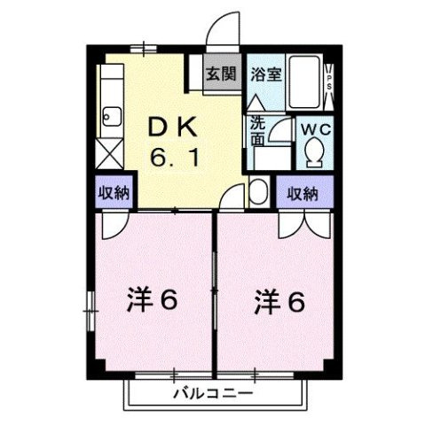 【間取り】 | グリーンアーバンハイツ１