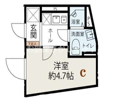axia tokiwadai【おとり物件なし】#学生・社会人にオススメ！初期費用分割払いOK！の間取り