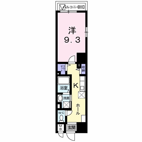 オータム　アベニューの間取り