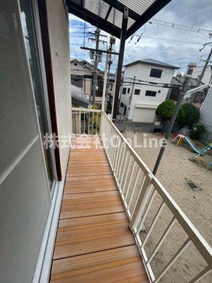 【バルコニー】 | 若江東町1丁目貸家