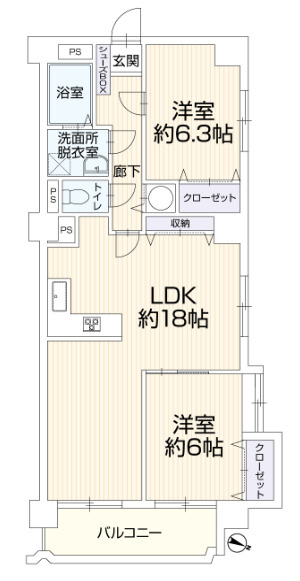 【間取り】 | 赤坂パインマンション☆仲介手数料無料☆