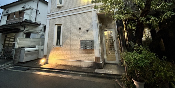 中野区中央４丁目のアパートの展望