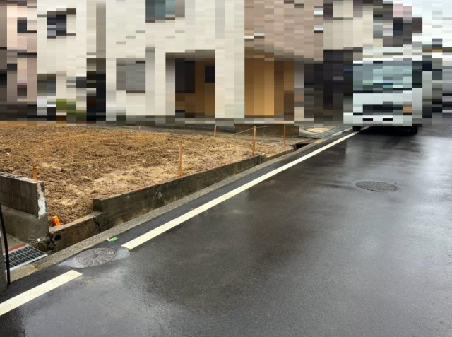 野田通　土地の前面道路含む現地写真