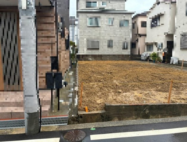 野田通　土地の前面道路含む現地写真