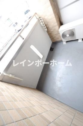 ピュアクレセントのバルコニー