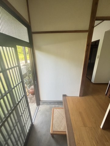 箕輪コーポの玄関