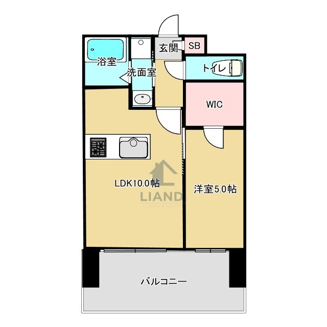 グランエターナ福岡警固　警固小学校区の間取り|グランエターナ福岡警固