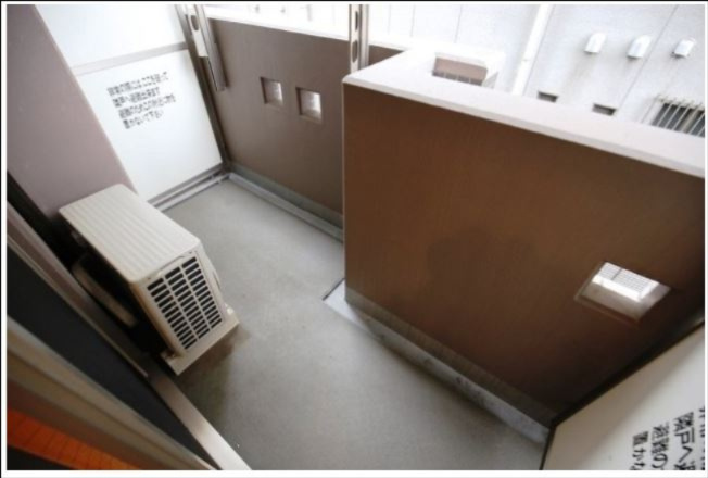 中野区中央２丁目の賃貸マンションのバルコニー|同仕様