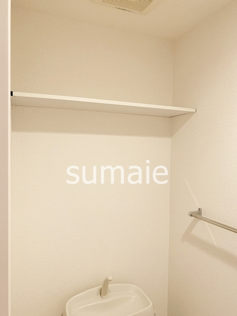 ソレーユの収納|トイレ内上部収納です！