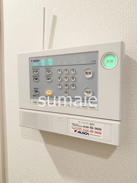 ソレーユのセキュリティ|玄関にあるセキュリティです！