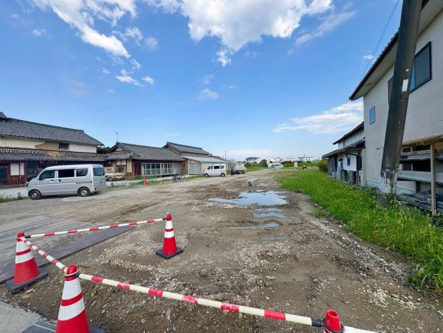 草津市芦浦町1号地　建築条件無し売土地の外観