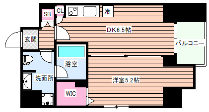 【間取り】 | プレサンスＮＥＯ中之島公園
