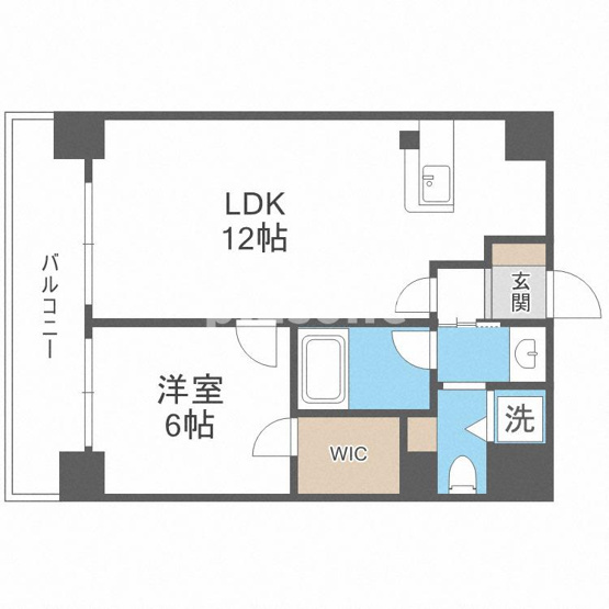 【間取り】 | ルラーシェ難波