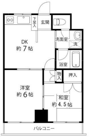 T’s garden大島の間取り