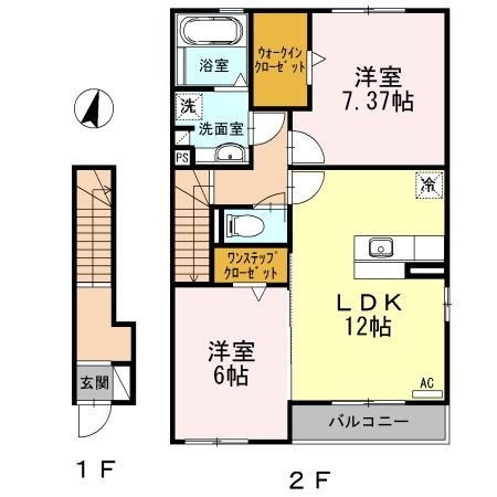 ソレイユの間取り