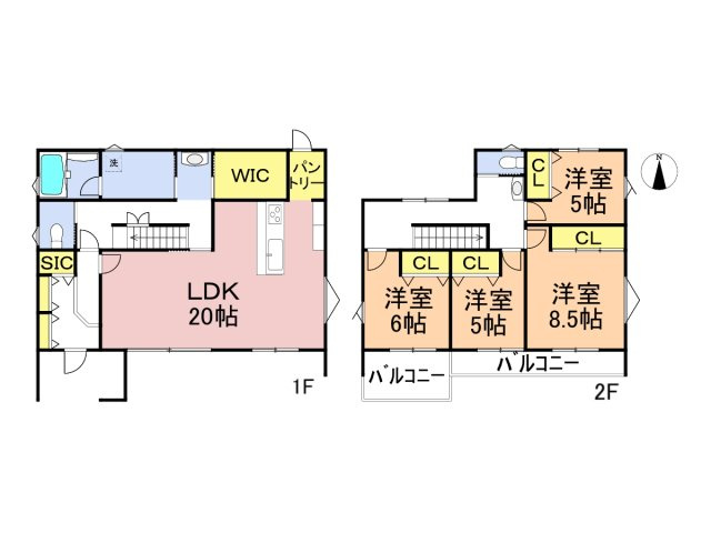 新築戸建　羽島市竹鼻町　全８区画分譲の間取り|■C棟　■ヤマダ不動産　株式会社リライフ　
■夢のマイホーム購入をフルサポートします！