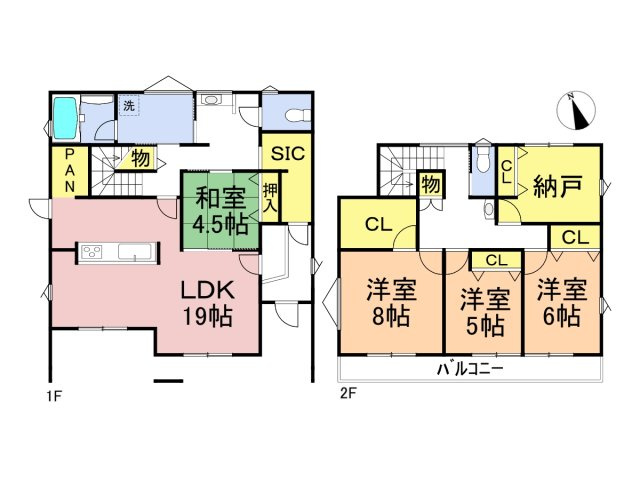 新築戸建　羽島市竹鼻町　全８区画分譲の間取り|■D棟　■ヤマダ不動産　株式会社リライフ　
■夢のマイホーム購入をフルサポートします！