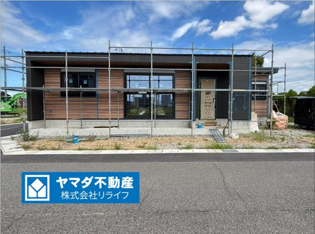 新築戸建　羽島市竹鼻町　全８区画分譲の外観|「現地（2026年8月21日）撮影」　
■外観写真　
■ヤマダ不動産　株式会社リライフ　