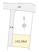 平塚市入野　中古戸建　の区画図