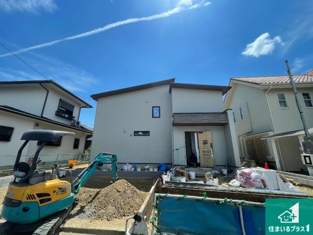 川西市水明台　新築一戸建ての外観|現在建築中！落ち着いた街並みで新生活を始めることが出来そう！周辺の物件も併せてご紹介させて頂きます！
