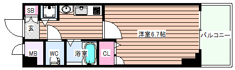 【間取り】 | プレサンス新大阪ステーションフロント
