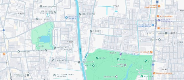寝屋川市河北中町　第8期　新築一戸建ての地図
