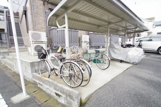 【その他共用部分】 | メルヴェーユ橋本 | 敷地内駐輪場完備