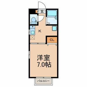 ＭＫハイツの間取り