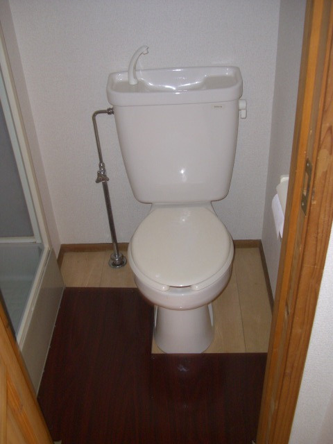 アプリコットハウスのトイレ|落ち着いた色調のトイレです
