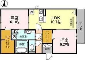 イーストラインⅡの間取り