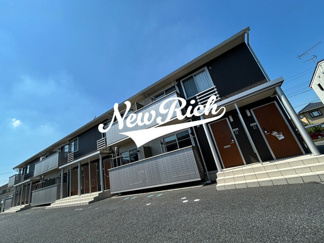 伊勢崎市赤堀今井町２丁目のアパートの外観