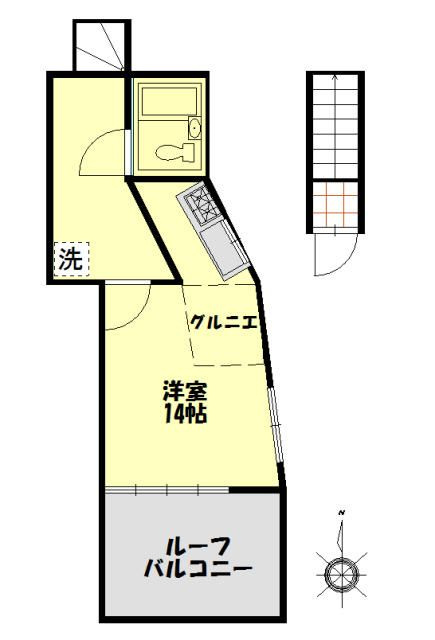 コープことぶきの間取り
