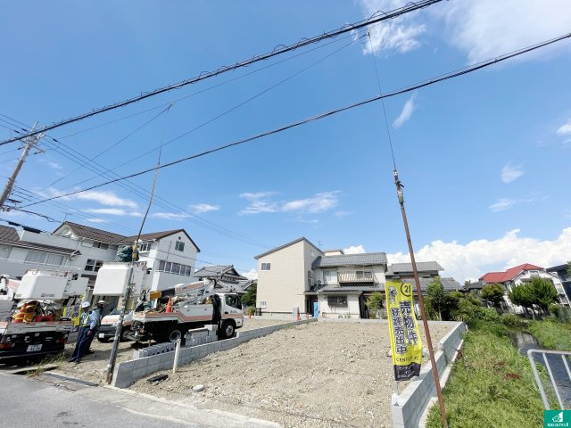 彦根市平田町　第7期　新築一戸建ての外観|現在建築中！落ち着いた街並みで新生活を始めることが出来そう！周辺の物件も併せてご紹介させて頂きます！