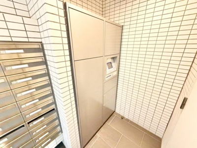 【設備】 | ブラームス長居 | 宅配ボックスがあるので、不在時でも荷物が受け取れて便利ですね！