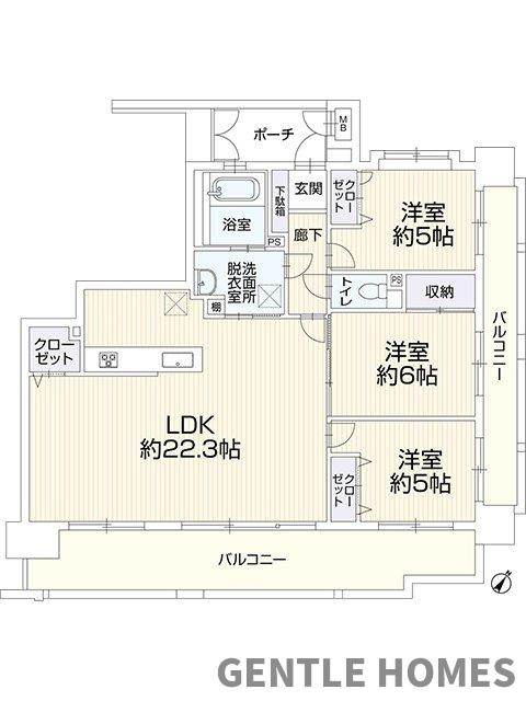 シティライフ山王公園南の間取り