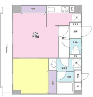 【間取り】 | ハイツ川原 | 間取りです。
