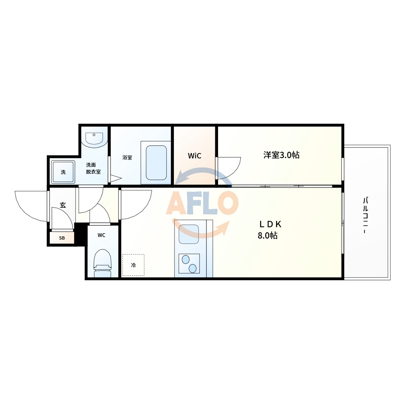 エスリード大阪城EASTの間取り|エスリード大阪城EAST　間取り