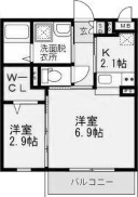 ERIOS COURT KⅡの間取り