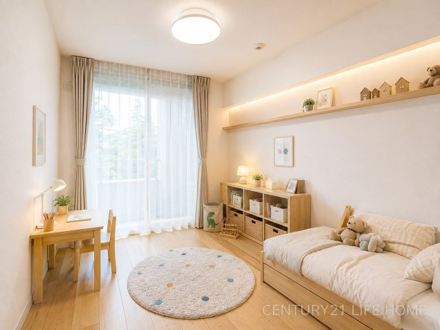 【子供部屋】 | ヴェルビュ鷺沼パークサイド | お子さんのお部屋にいかがでしょうか