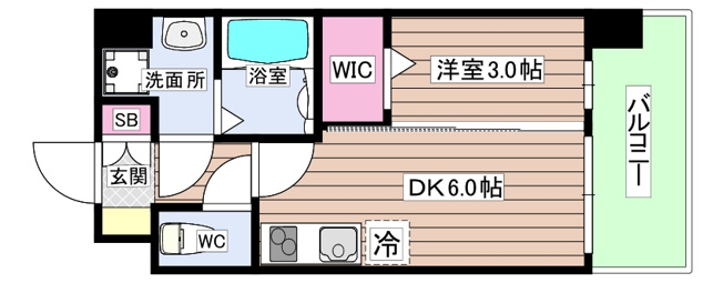 【間取り】 | プレサンス東淀川駅前プローシェ