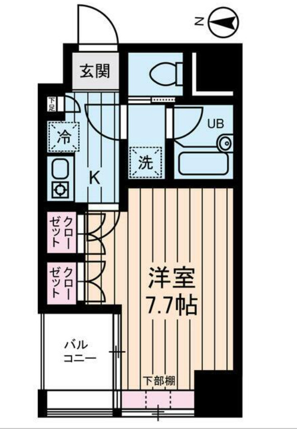 アムス馬喰町の間取り