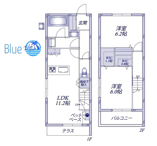【間取り】 | 仮）香川２丁目メゾン