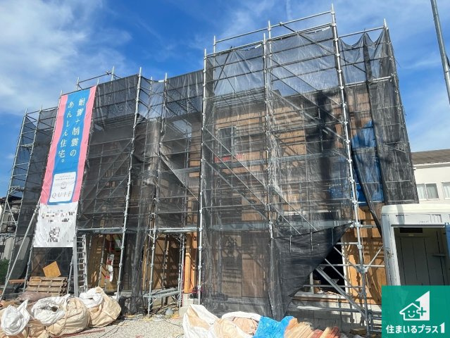 寝屋川市河北中町　第8期　新築一戸建ての外観|現在建築中！落ち着いた街並みで新生活を始めることが出来そう！周辺の物件も併せてご紹介させて頂きます！