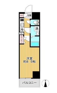 SHOKEN Residence亀戸の間取り